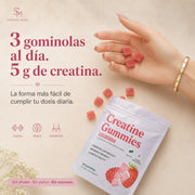 PACK 3 Bolsitas - Gomitas de Creatina para 1 mes - 5gr diarios